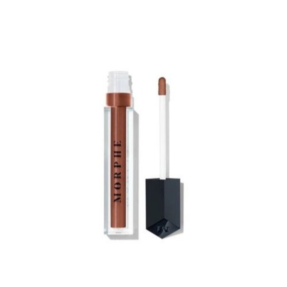 Morphe Lip Gloss Trio: Sweet Tea Boho & Trippy Shades + Makeup Travel Zip Pouch! - Picture 1 of 8